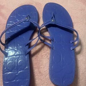3 pair of Coach sandals